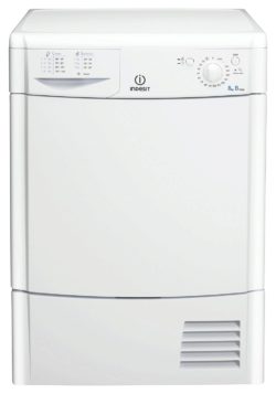 Indesit - IDC8T3B 8KG Condenser - Tumble Dryer - White